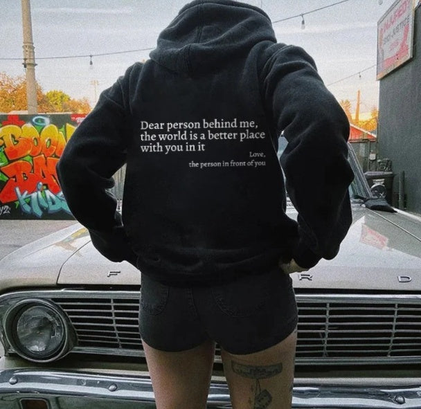 Person In Front Of You, Sweater