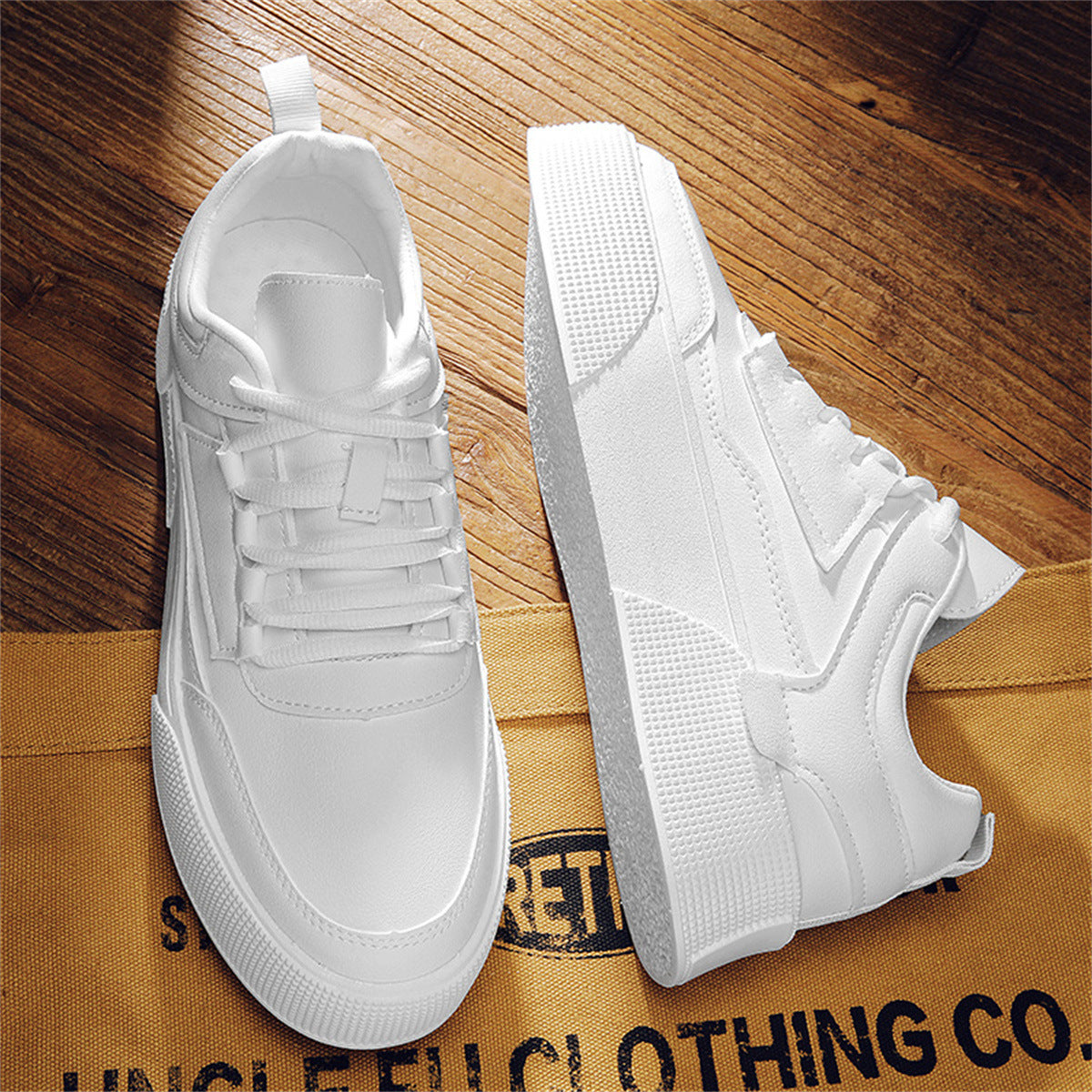White Casual Sneakers