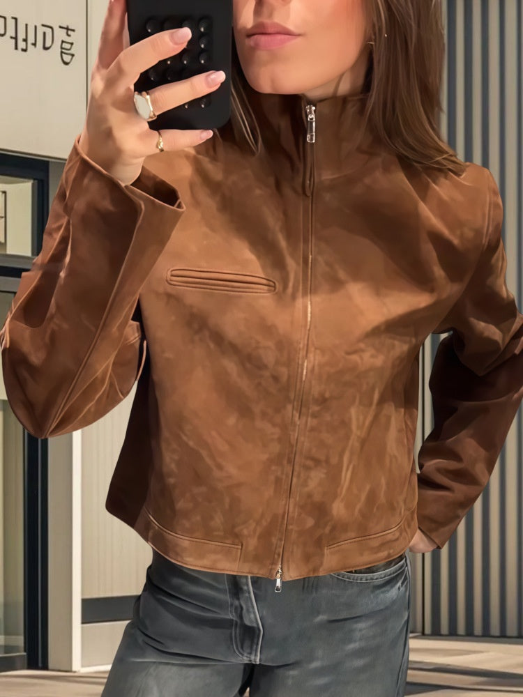 Versatile Suede Jacket