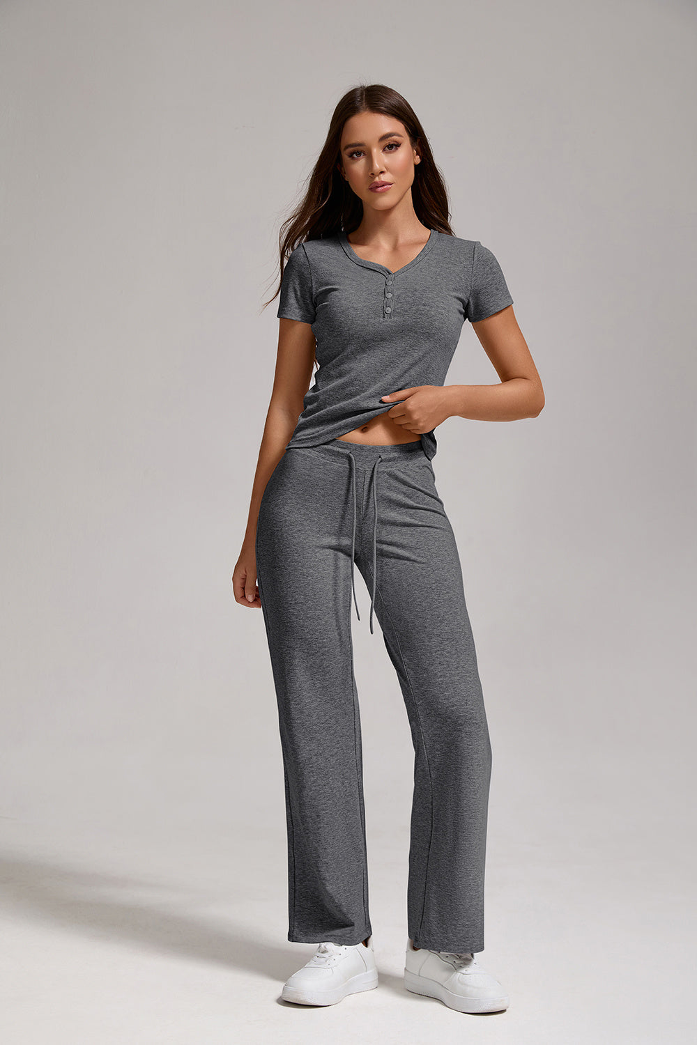 Waisted Flared Pants