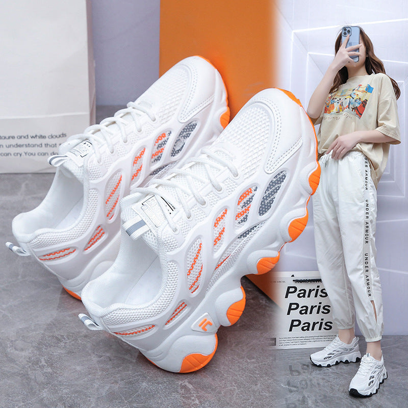 Wave Sole Flats Sneakers