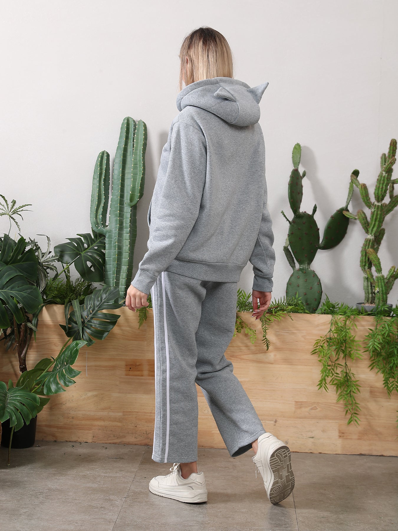 Long Hoodie Set