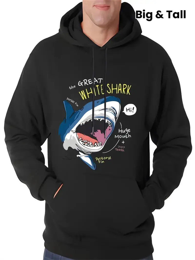 GREAT SHARK HOODIE