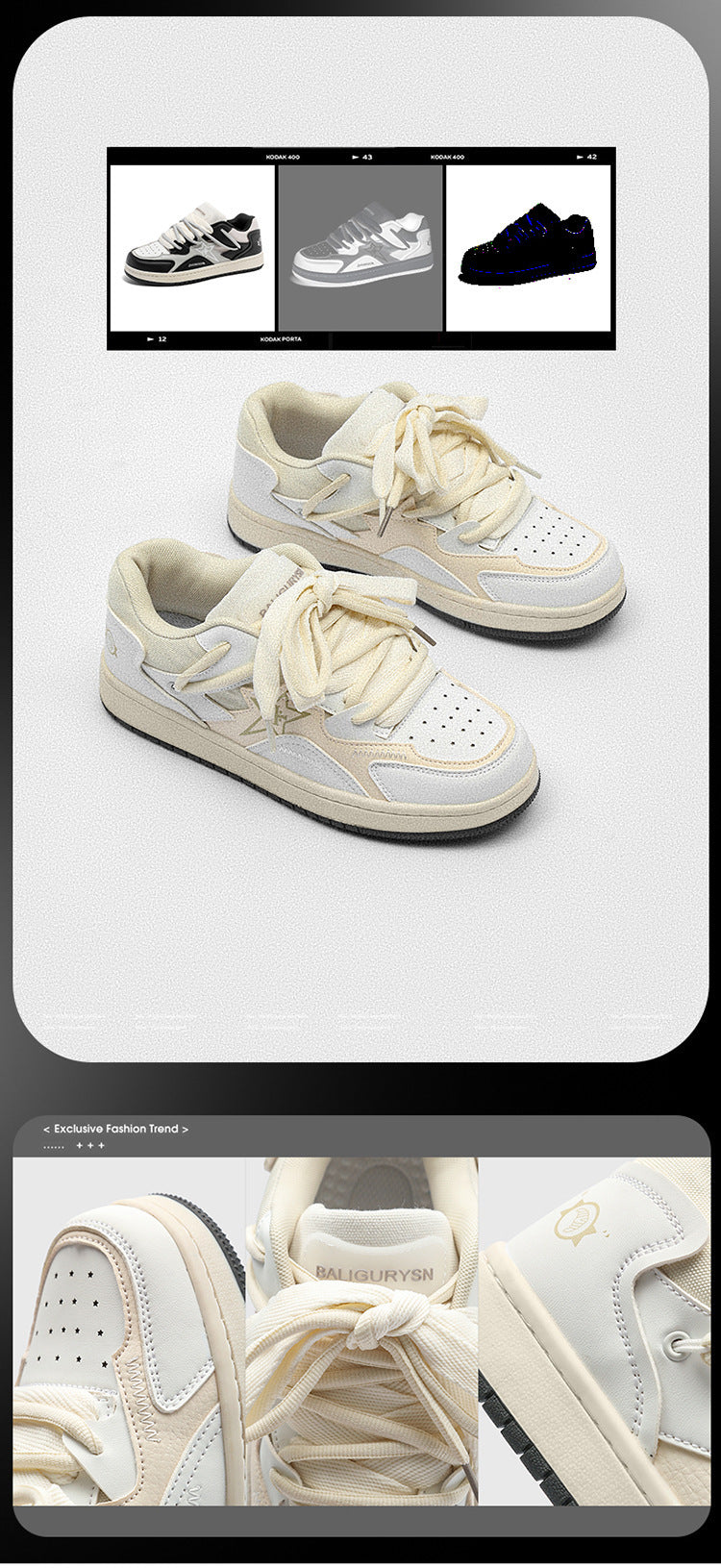 Thick Rope Low-top Sneakers