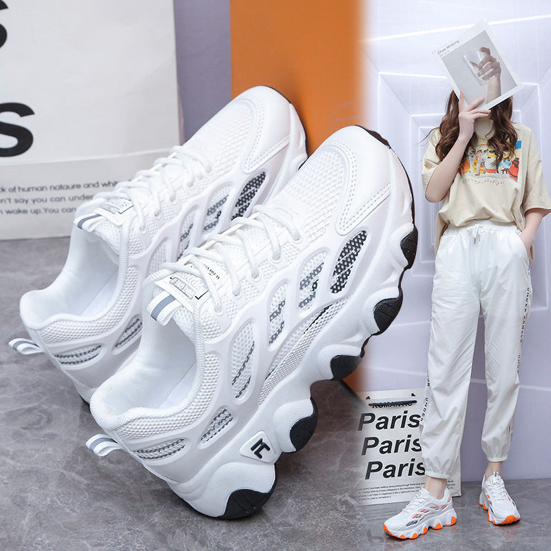 Wave Sole Flats Sneakers