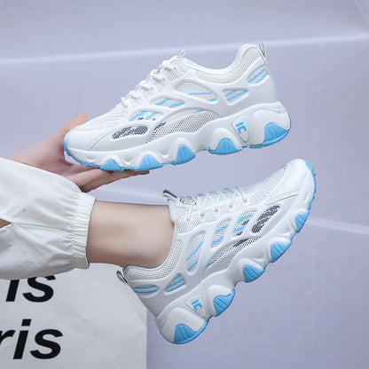 Wave Sole Flats Sneakers