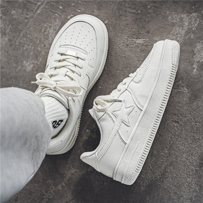 White Casual Sneakers
