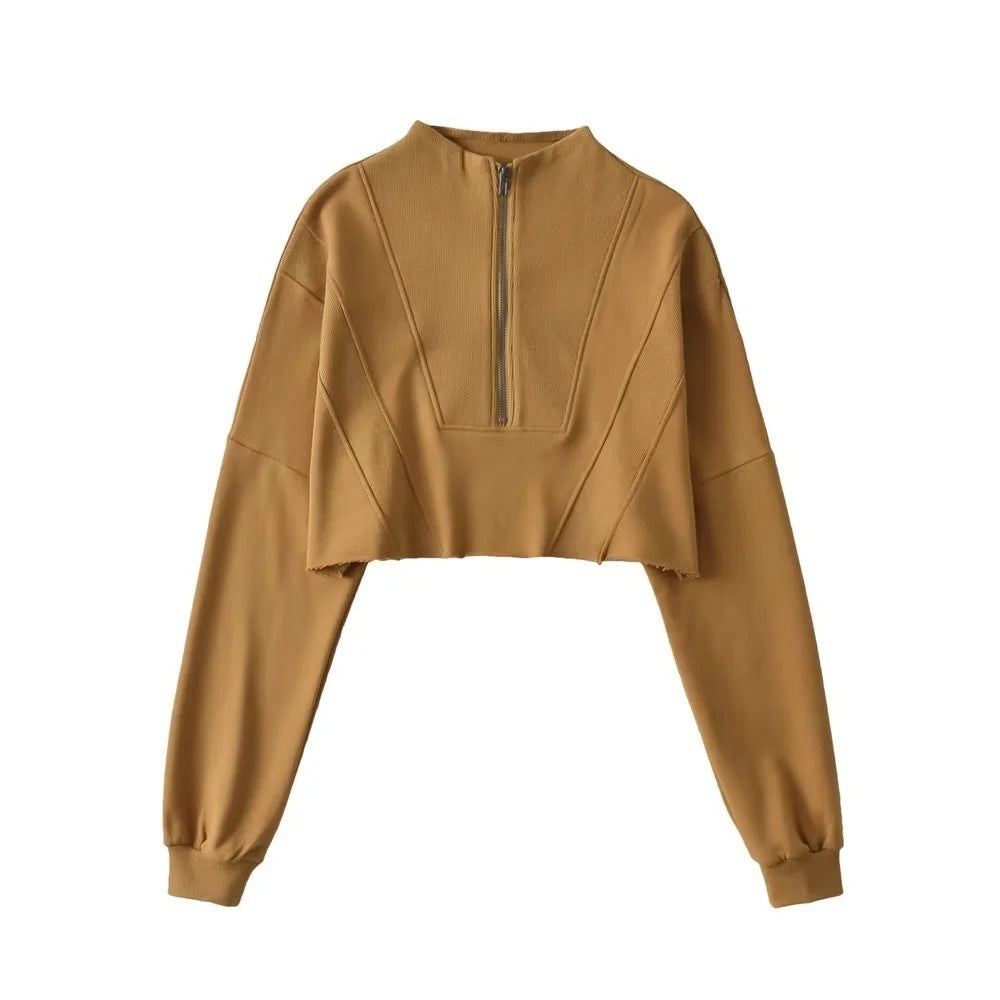 Loose Zip Sweater