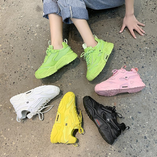 Candy-colored IncreaseSneakers