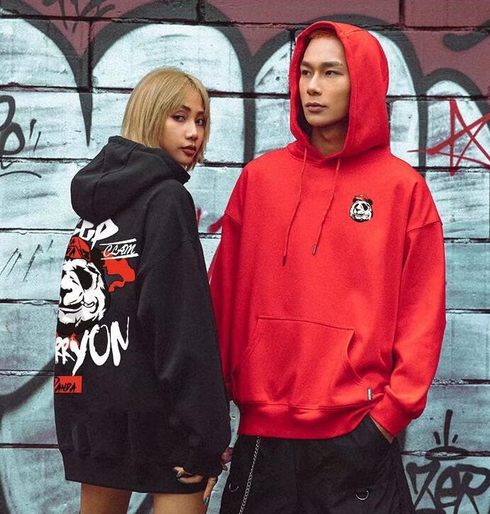 Plush Hip-Hop Hoodie