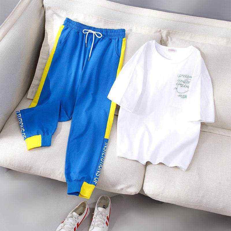 Leg Sportswear SuitCOUPLE MATCHING HOODIESROBS FASHIONSWEAR 114'SROBS FASHIONSWEAR 114’SLeg Sportswear Suit