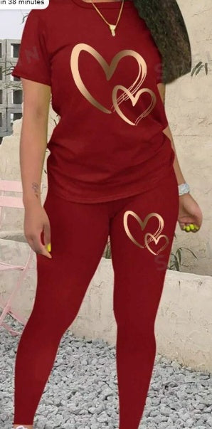 Heart Sleeve T-Shirt