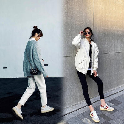 Soled White Shoes