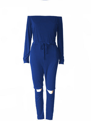 Collar Jumpsuit Leggings
