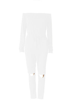 Collar Jumpsuit Leggings