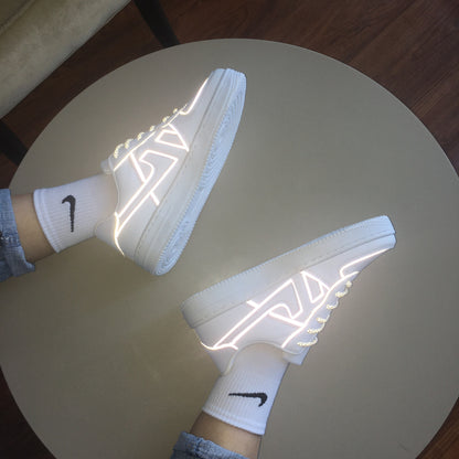 Reflective White Shoes III