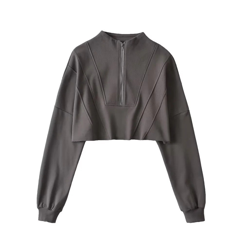 Loose Zip Sweater