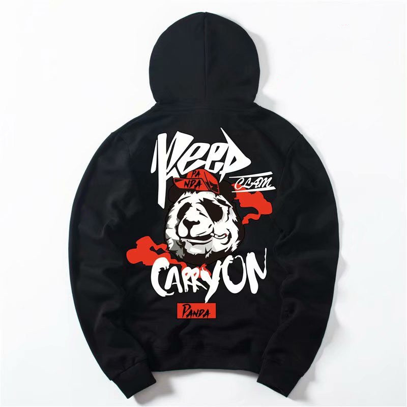 Plush Hip-Hop Hoodie
