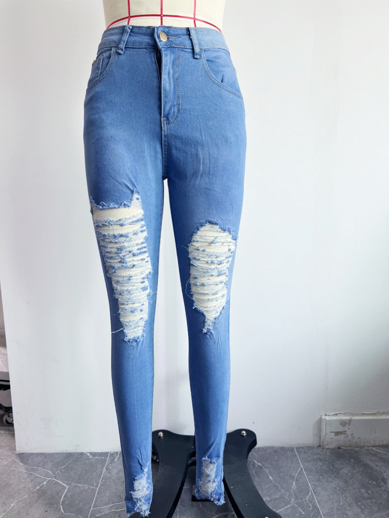 Denim Skinny Pants