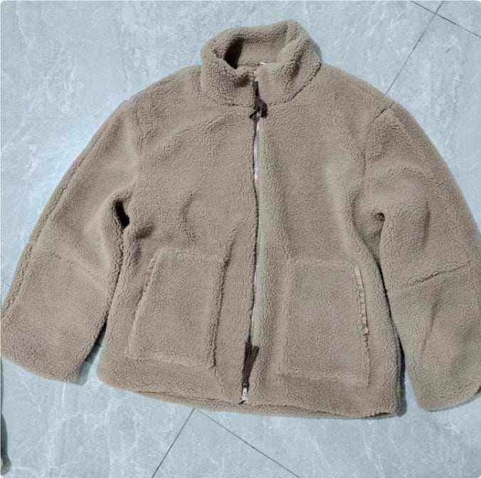 Winter Lapel Zip-up CoatCOUPLE MATCHING HOODIESROBS FASHIONSWEAR 114'SROBS FASHIONSWEAR 114’SWinter Lapel Zip-up Coat