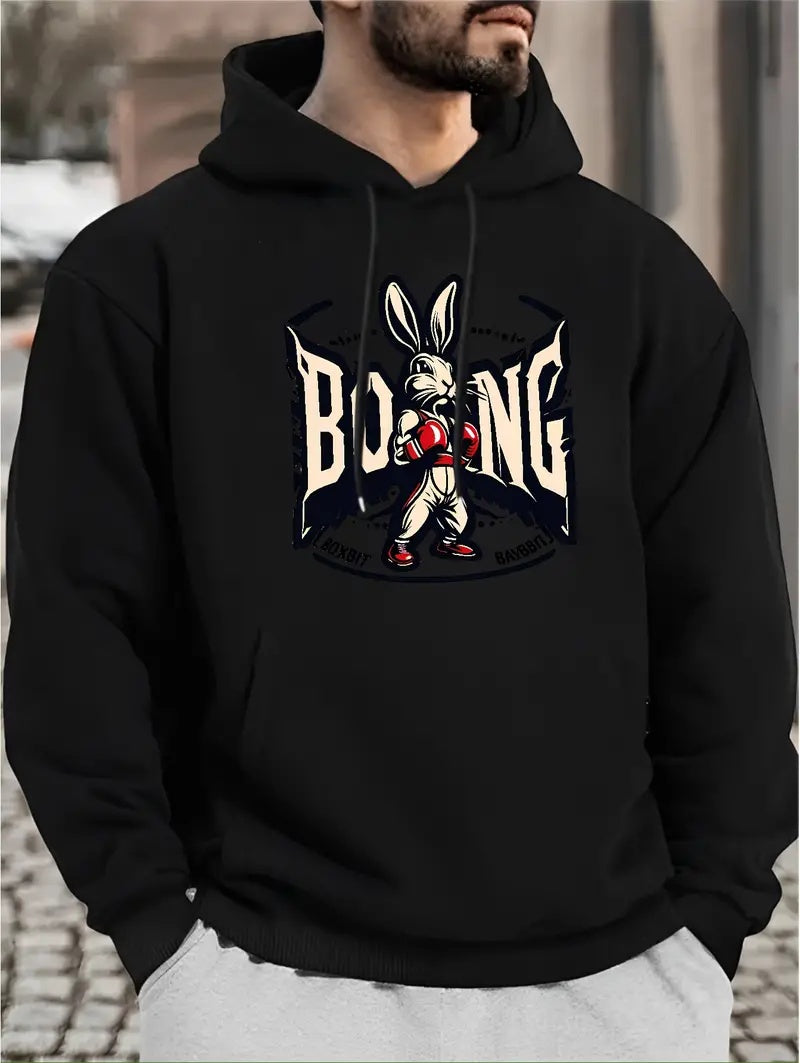 Boxing Rabbit Hoodie