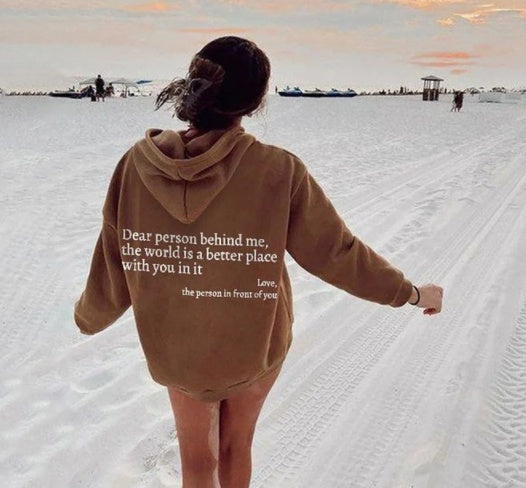 Person In Front Of You, Sweater