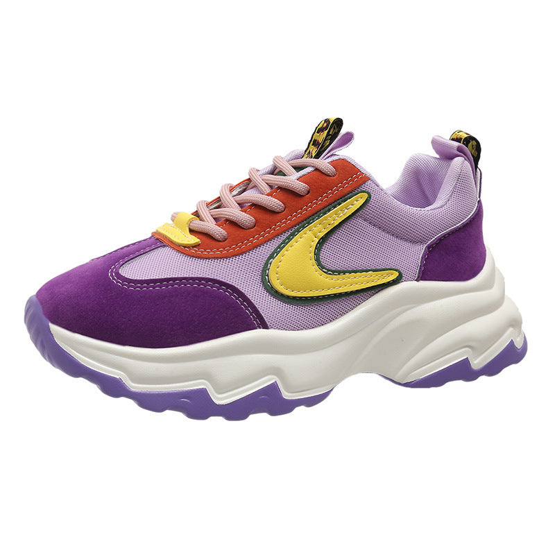 Color Lace Sneakers