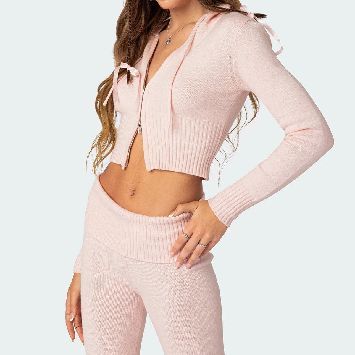Fashion Knitted Suit
