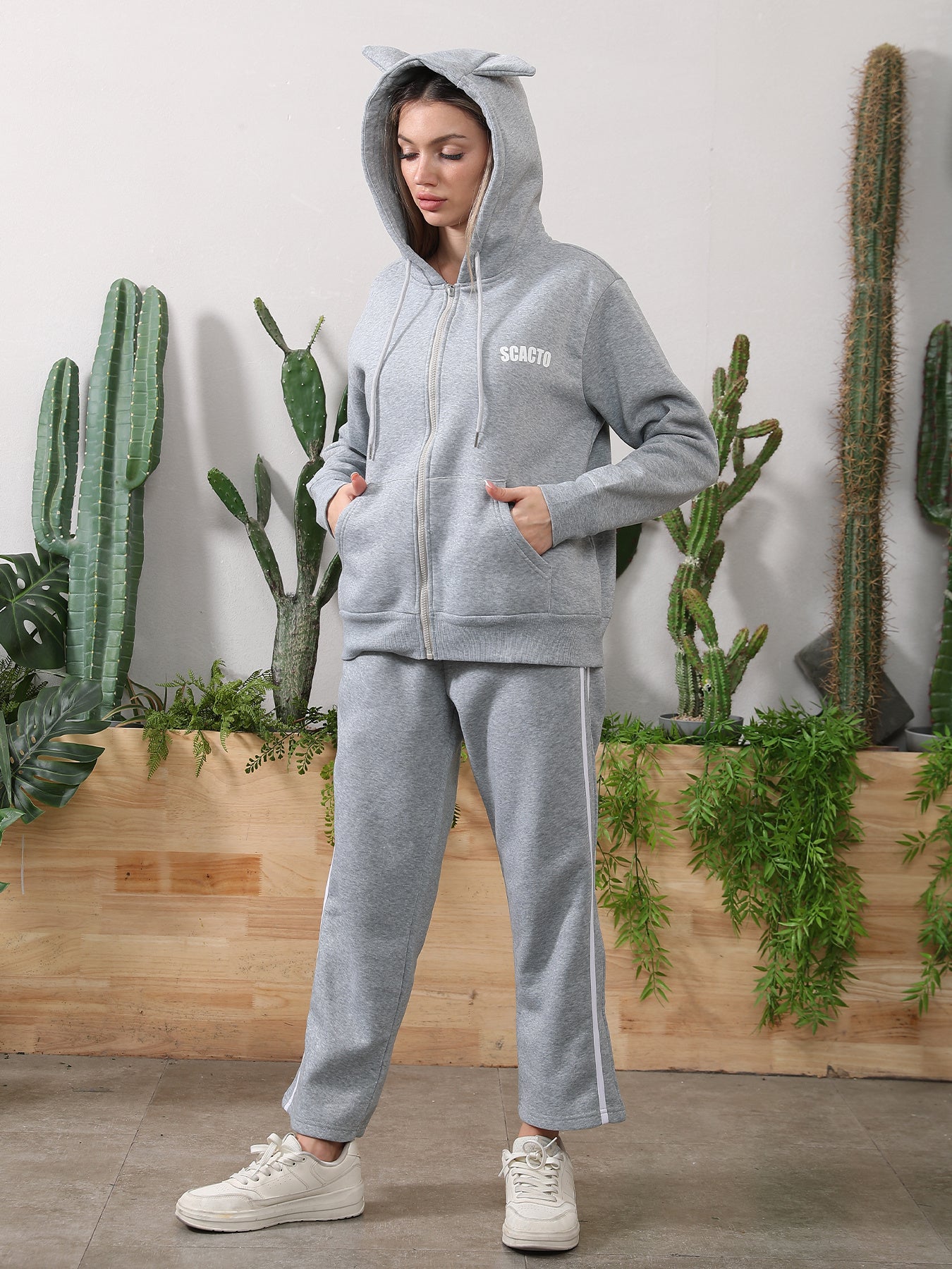 Long Hoodie Set