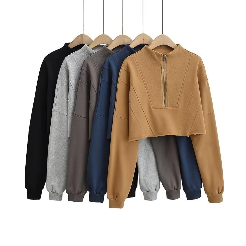 Loose Zip Sweater