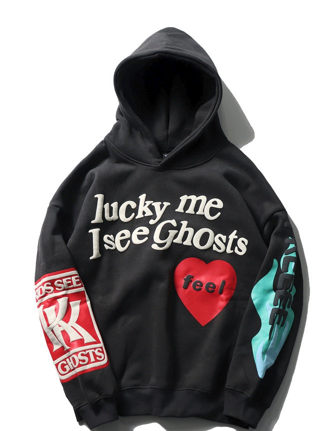 Lucky Me I See Ghost Hoodie