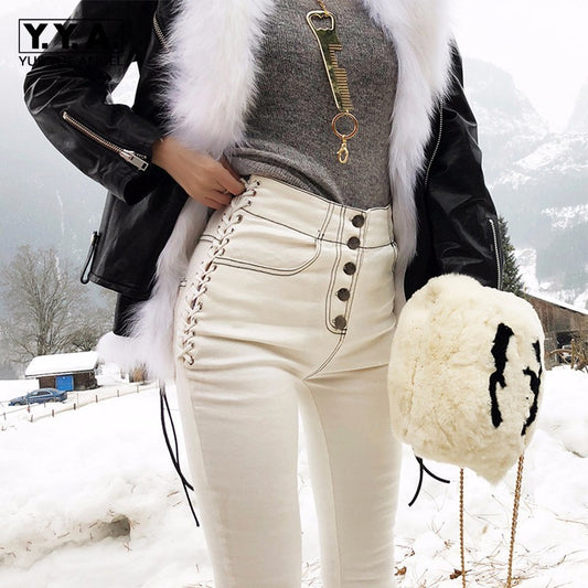 Versatile white jeans