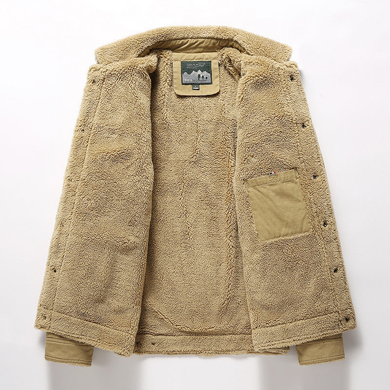 Fashion Polo Collar Jacket