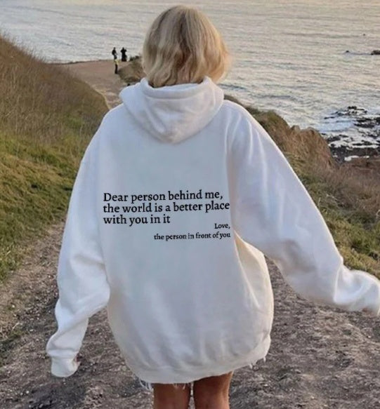 Person In Front Of You, Sweater