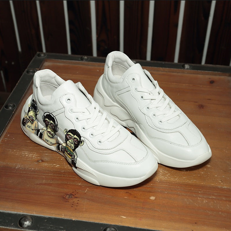 Vintage Leather White