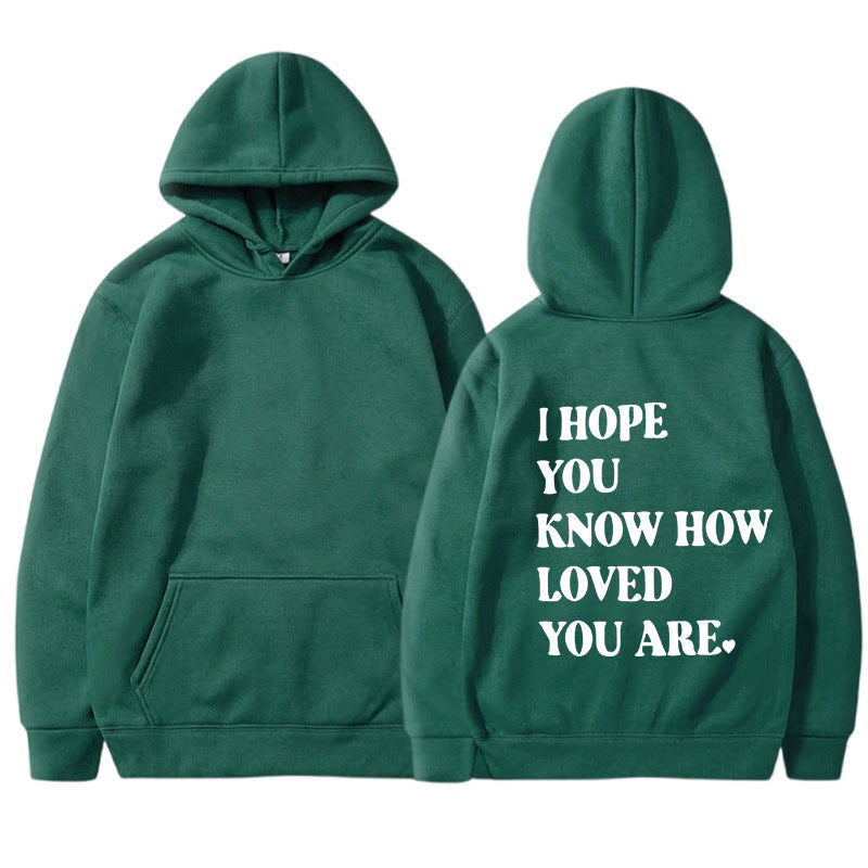 Printed European Hoodie