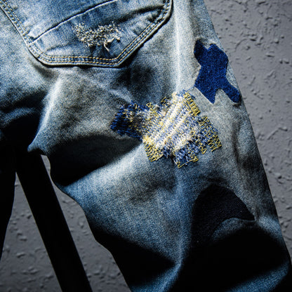Embroidered Jeans