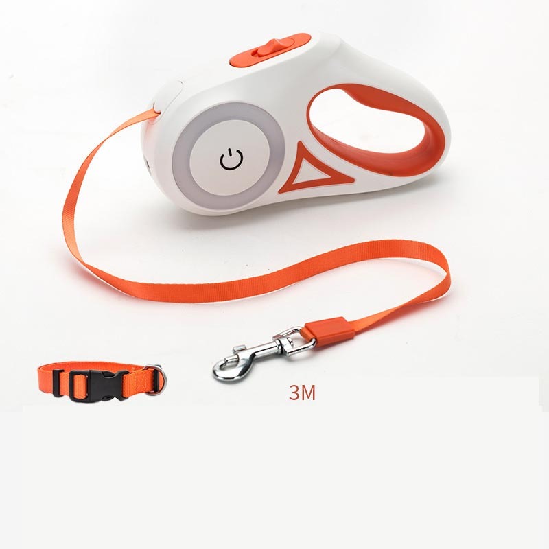 Dog Leash Retractable Leash Collar