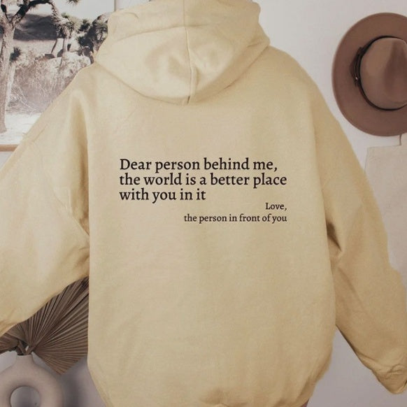 Person In Front Of You, Sweater