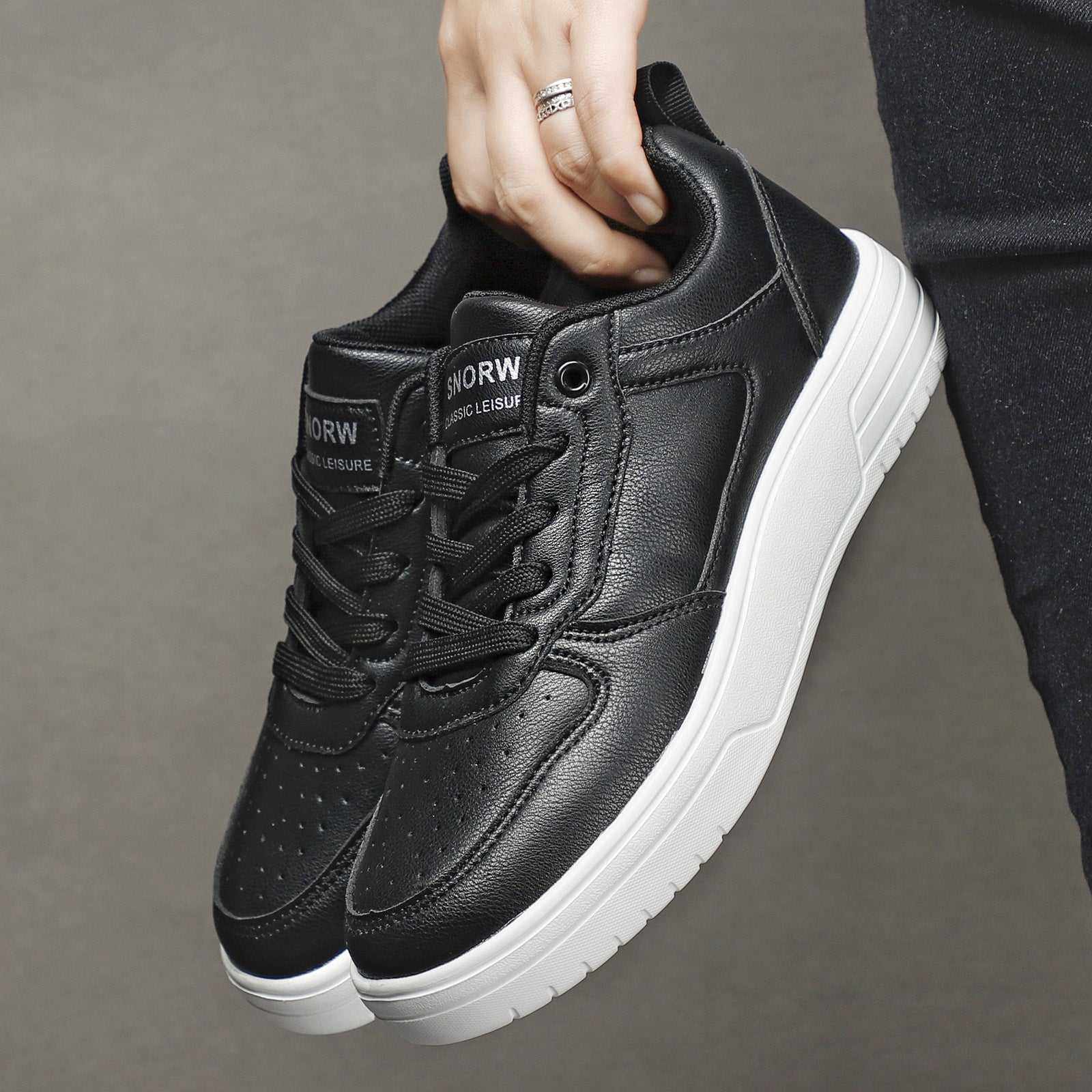 Pure White SneakersMENS SNEAKERSROBS FASHIONSWEAR 114'SROBS FASHIONSWEAR 114’SPure White Sneakers