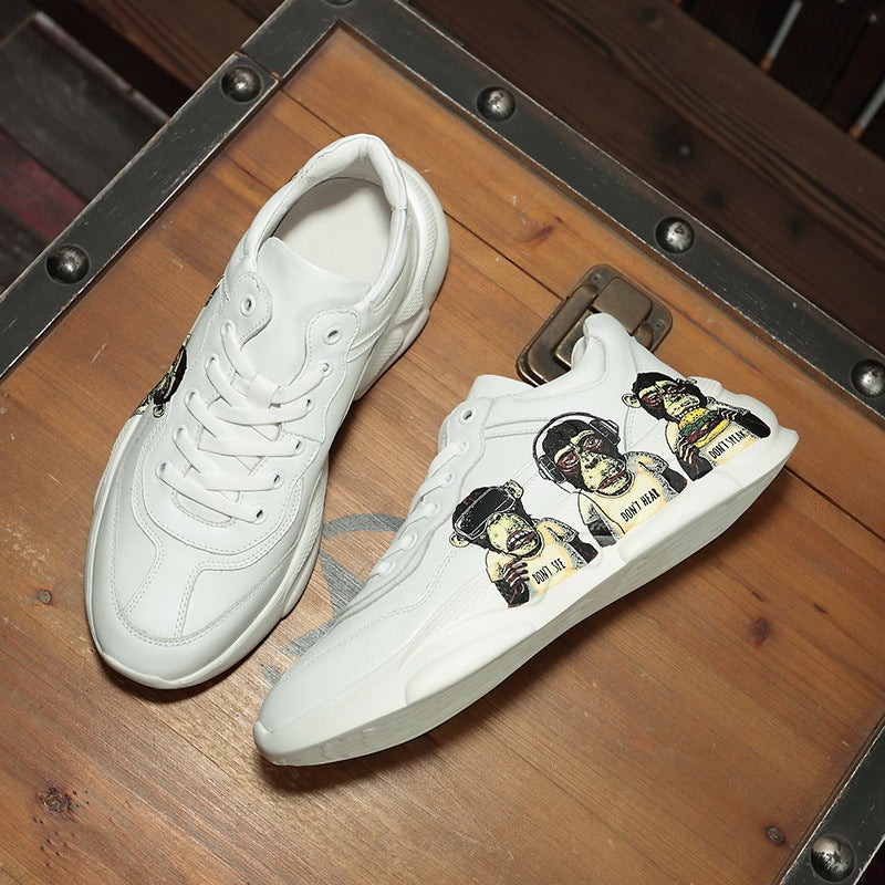 Vintage Leather White