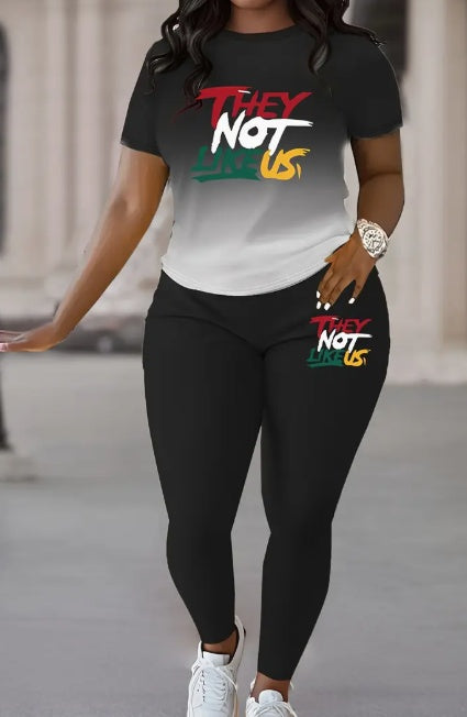 T-Shirt And Leggings Set