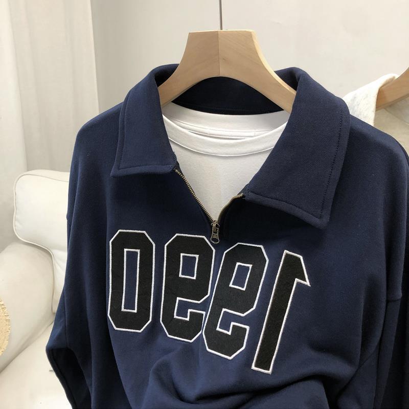 Lapel Sweatshirt