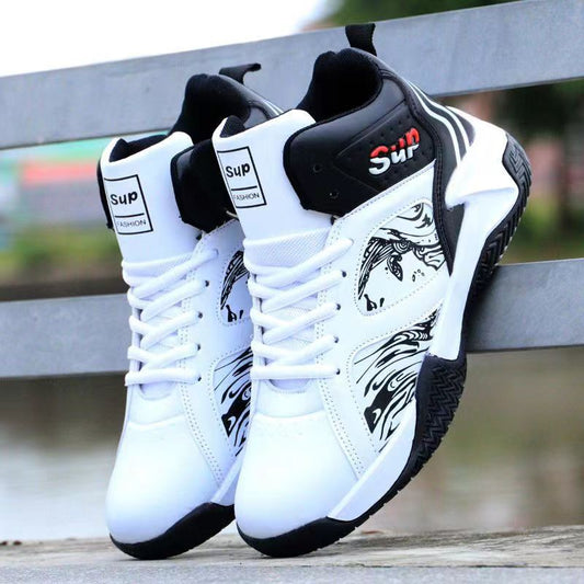 Lace Leather Sneaker