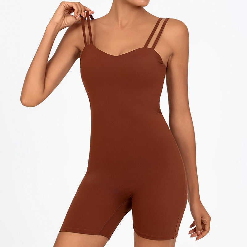 Cross One-piece Shorts
