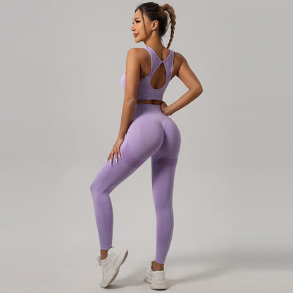 Yoga Suit Backless Bra