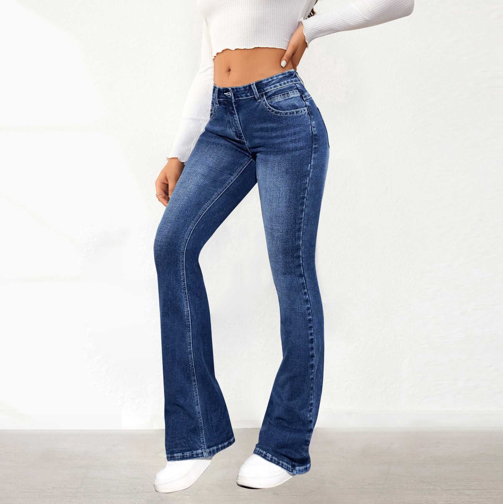 Denim Retro PantsWOMENS FASHIONSROBS FASHIONSWEAR 114'SROBS FASHIONSWEAR 114’SDenim Retro Pants