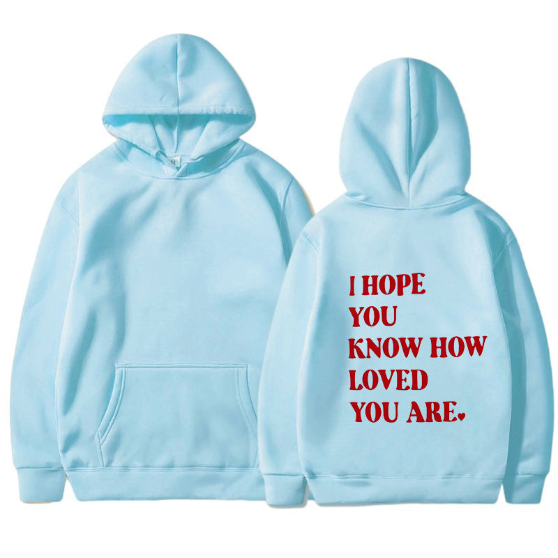 Printed European Hoodie