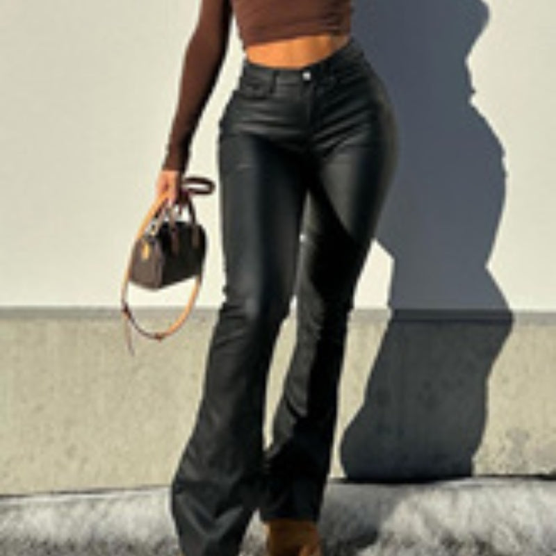 Fashionable Leather Pants