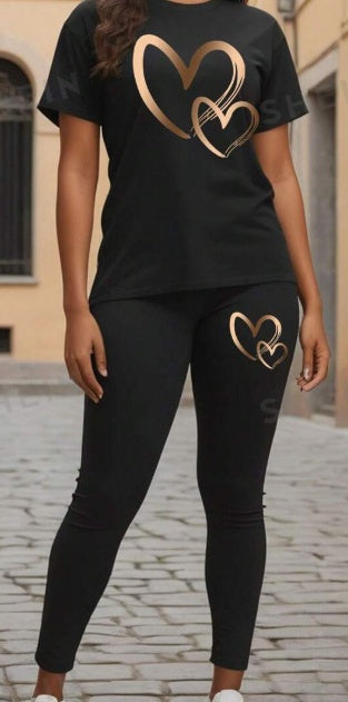Heart Sleeve T-Shirt